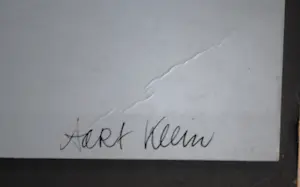 Aart Klein - Kampen - handgesigneerde silverprint - fraai ingelijst kaufen? Bieten Sie von 295!