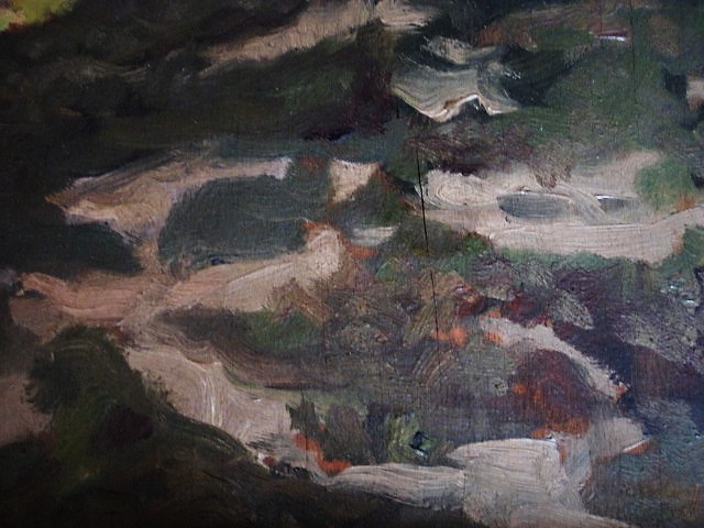 Anton Funke Kupper - Sfeervol impressionistisch olieverf "Duinlandschap bij invallende avond" gesigne kopen? Bied vanaf 1!