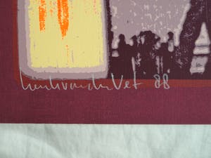 Henk van der Vet - Zeefdruk / Fotografiek , “Charlie Chaplin No III” – gesigneerd - 1988 kopen? Bied vanaf 25!