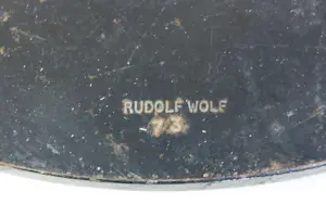 Rudolf Wolf - Metalen sculptuur, 2 vorm, 2 zuilen kopen? Bied vanaf 250!
