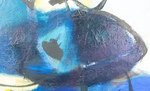 Irene van den Berg - Olieverf op doek, Zonder titel - Ingelijst kopen? Bied vanaf 50!