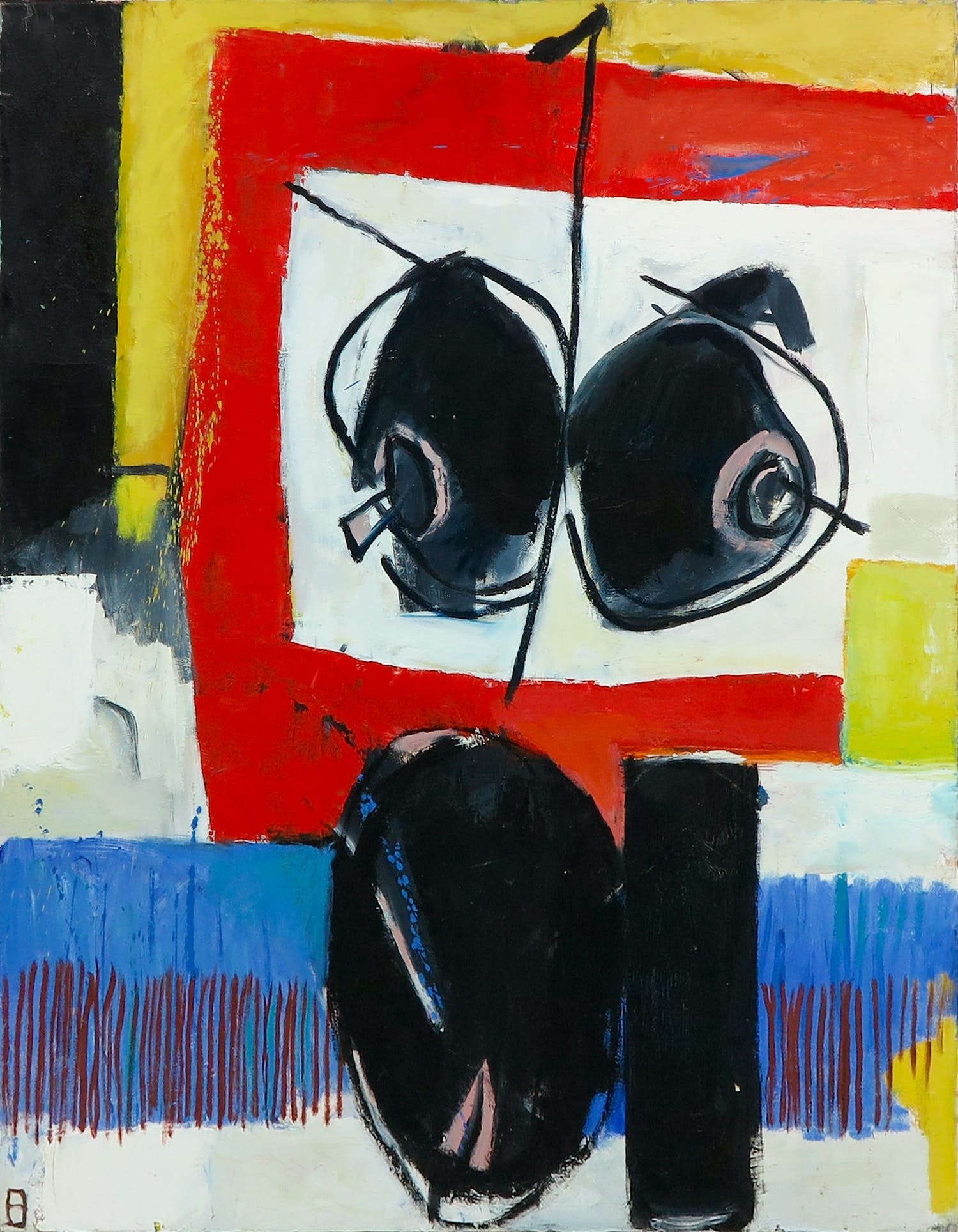 Philip Vencken - Olieverf op doek, Round forms (Groot) kopen? Bied vanaf 1!
