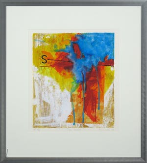 Piotr Konkel - Zeefdruk, The horse - Ingelijst kopen? Bied vanaf 1!