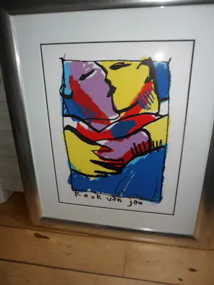 Herman Brood - Zeefdruk: Kook van jou kopen? Bied vanaf 525!