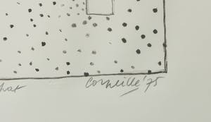 Corneille - Litho, La femme au chat (kleine oplage!) - Ingelijst kopen? Bied vanaf 200!