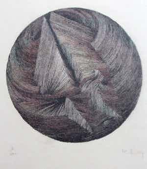 Pol Bury - sfeer verkocht voor € 50!