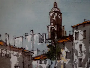 Bernard Dufour - Haventje aan de Mediterranee kopen? Bied vanaf 60!