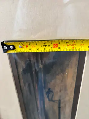 Jan Rijlaarsdam - Steegje met lantaarnpaal, kopen? Bied vanaf 130!