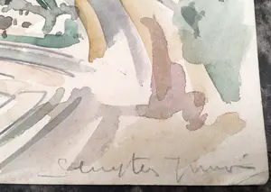 Jan Sluijters (jr.) - Havengezicht met fort kopen? Bied vanaf 90!