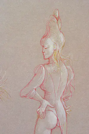 Leonor Fini - Het geschil, Lithografie, 1980 kopen? Bied vanaf 50!
