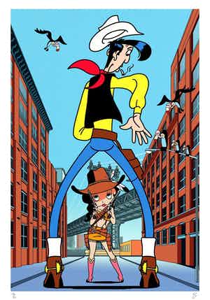 Philippe Grimaud - Unlucky Luke verkocht voor € 90!