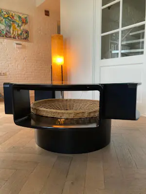 Jean Maneval - Space Age UFO salontafel Curver, by Jean Maneval kopen? Bied vanaf 1100!