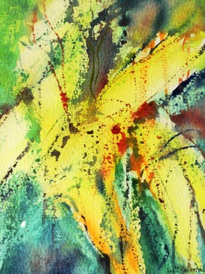 Johannes Kollaard - Aquarel - Abstract kopen? Bied vanaf 25!