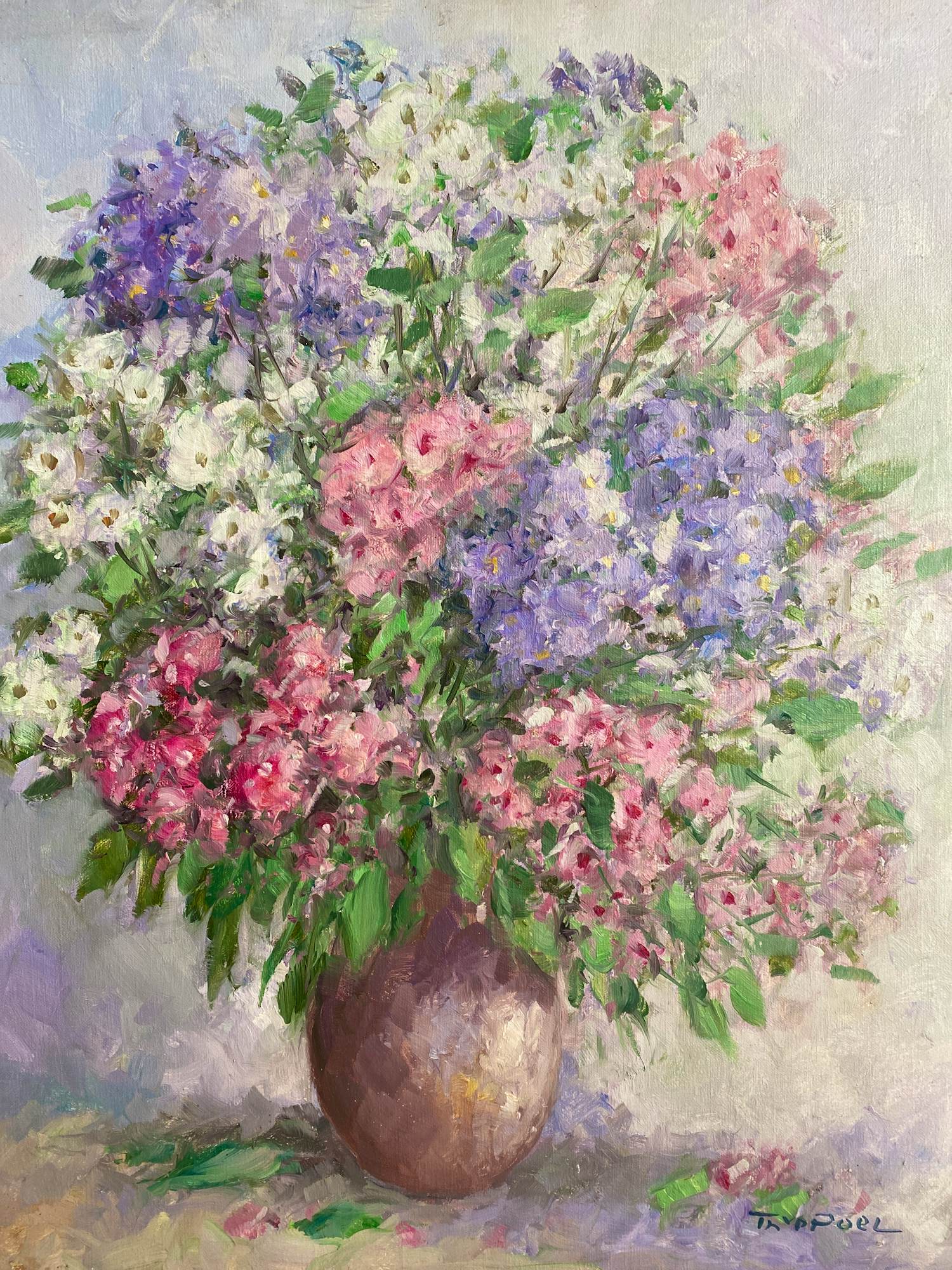 Theo van der Poel - Bouquet bloemen in vaas kopen? Bied vanaf 49!