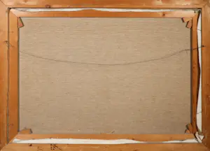 Rein Snapper - Olieverf op doek, Amsterdam zandhoek - Ingelijst (Groot) kopen? Bied vanaf 1!