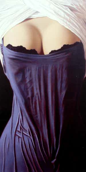 Willi Kissmer - Giclee: Het paarse shirt verkocht voor € 125!