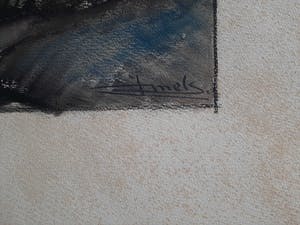 Jacques Mels - Winterlandschap kopen? Bied vanaf 40!