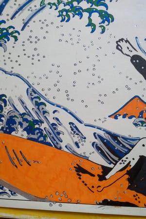 Martine Jacobs - Japanese surfer kopen? Bied vanaf 70!