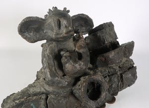 Chris Baaten - Bronzen beeld, Liefdespaar met uitzicht kopen? Bied vanaf 450!