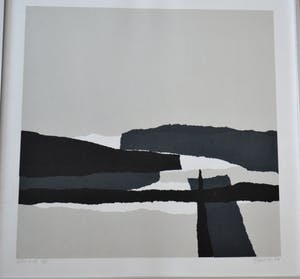 Gijs Keizer - 2 zeefdrukken. ZT kopen? Bied vanaf 60!