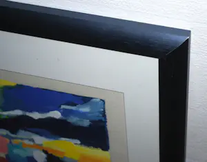 Willem Brauck - "Bal Masqué" - abstracte gouache - zuurvrij ingelijst kopen? Bied vanaf 165!