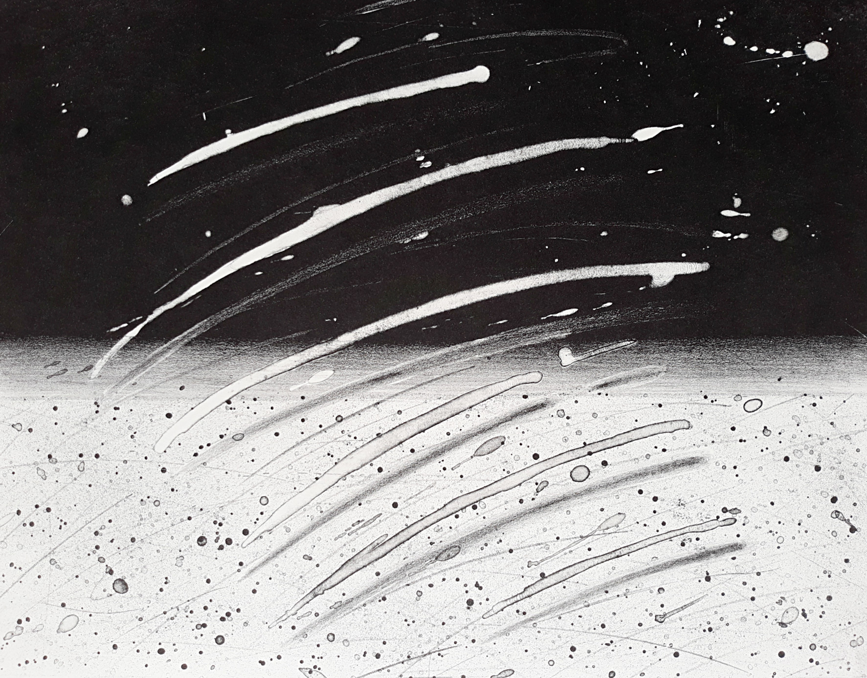 Kenji Nagai - Abstracte compositie, litho kopen? Bied vanaf 30!