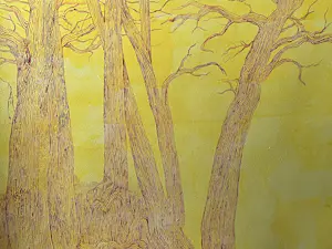 Ger Daniels - Boom in bruin en geel kopen? Bied vanaf 40!