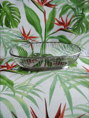 Alessi - Alessi staaldraad brood / fruit schaal verkocht voor € 1!