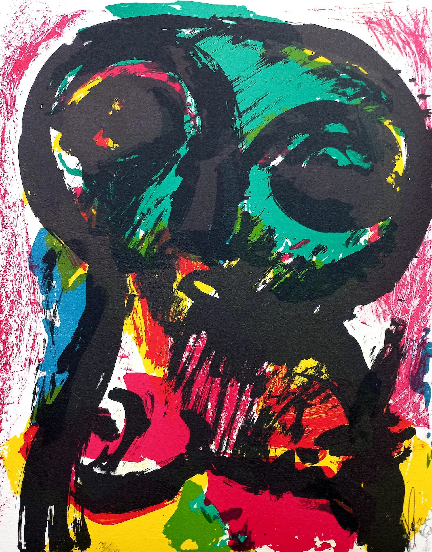 Eugène Brands - gesigneerde litho - Dark Child verkocht voor € 250!