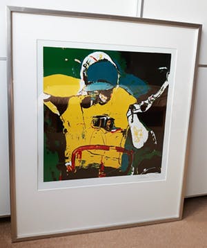 Kees van Bohemen - Jan Janssen, zeefdruk (mooi ingelijst) kopen? Bied vanaf 250!