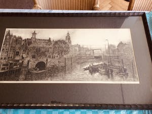 Plateelbakkerij Zuid-Holland - Deco bord met decoraties kopen? Bied vanaf 42!