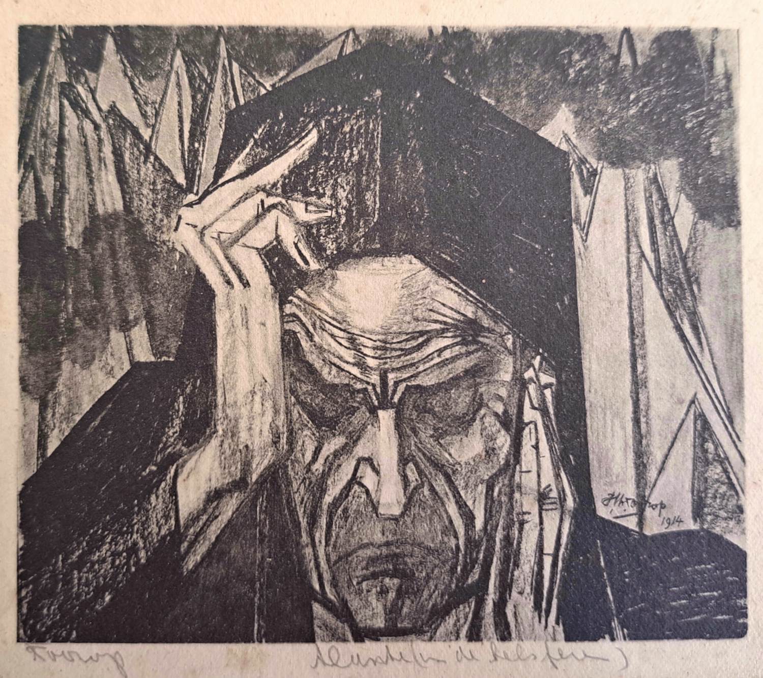 Jan Toorop - Dante in helsferen sold for € 80!