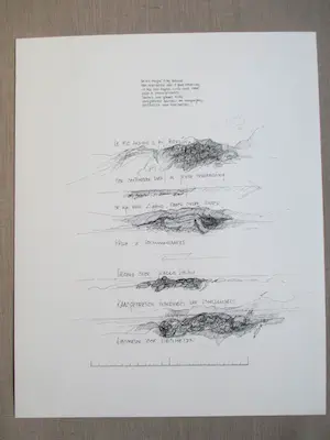Maarten Beks - Map met tien zeefdrukken op "Reisdagen" van Dick Hillenius kopen? Bied vanaf 50!