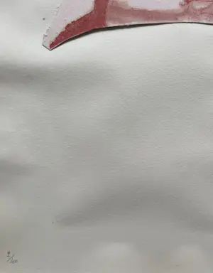 Antoni Tapies - handgesigneerde collage met litho | 'El pa a la Barca' | 1963 (INGELIJST) kopen? Bied vanaf 650!