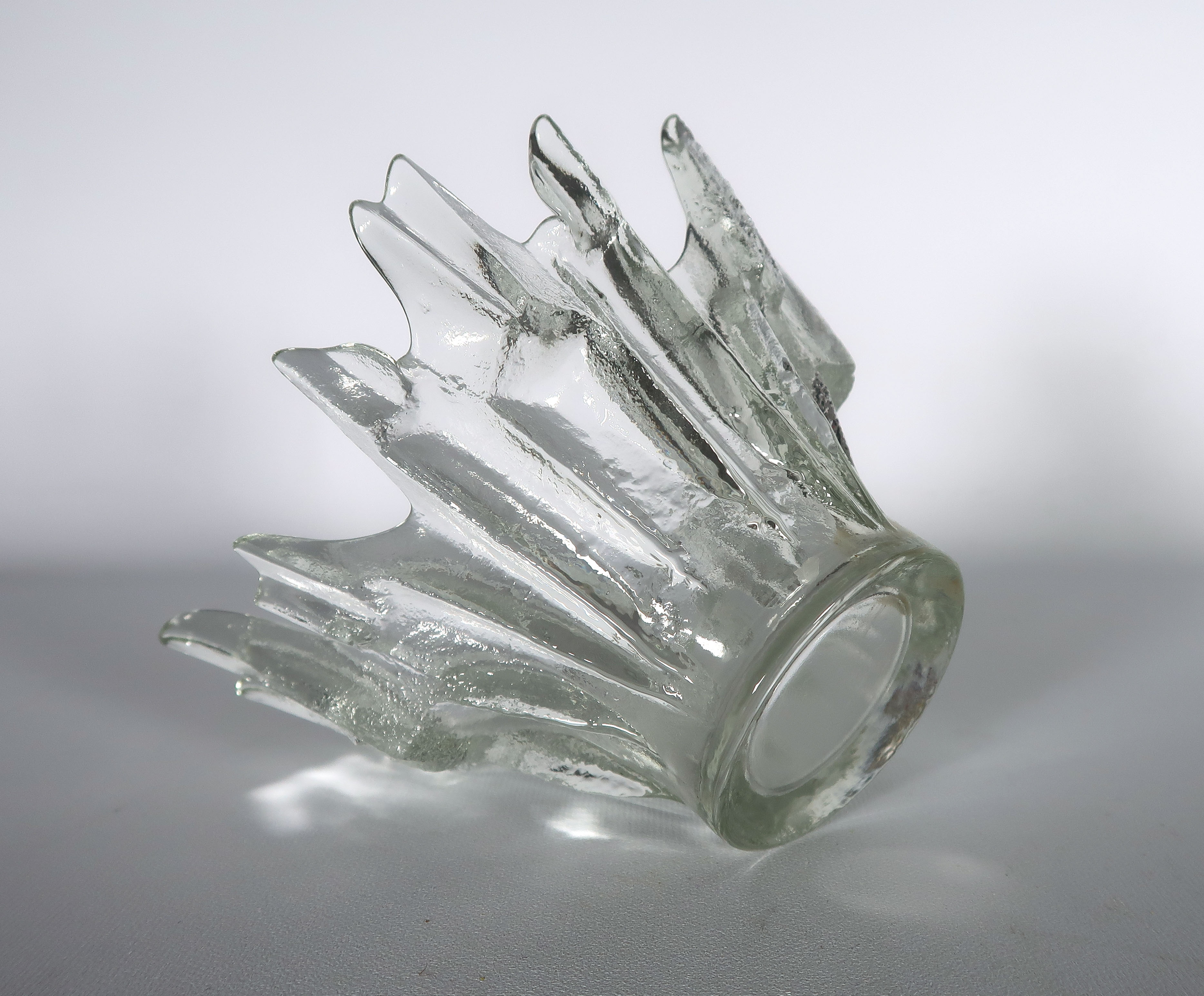 Niet of onleesbaar gesigneerd - Glas, 4 waxinelichthouders kopen? Bied vanaf 1!