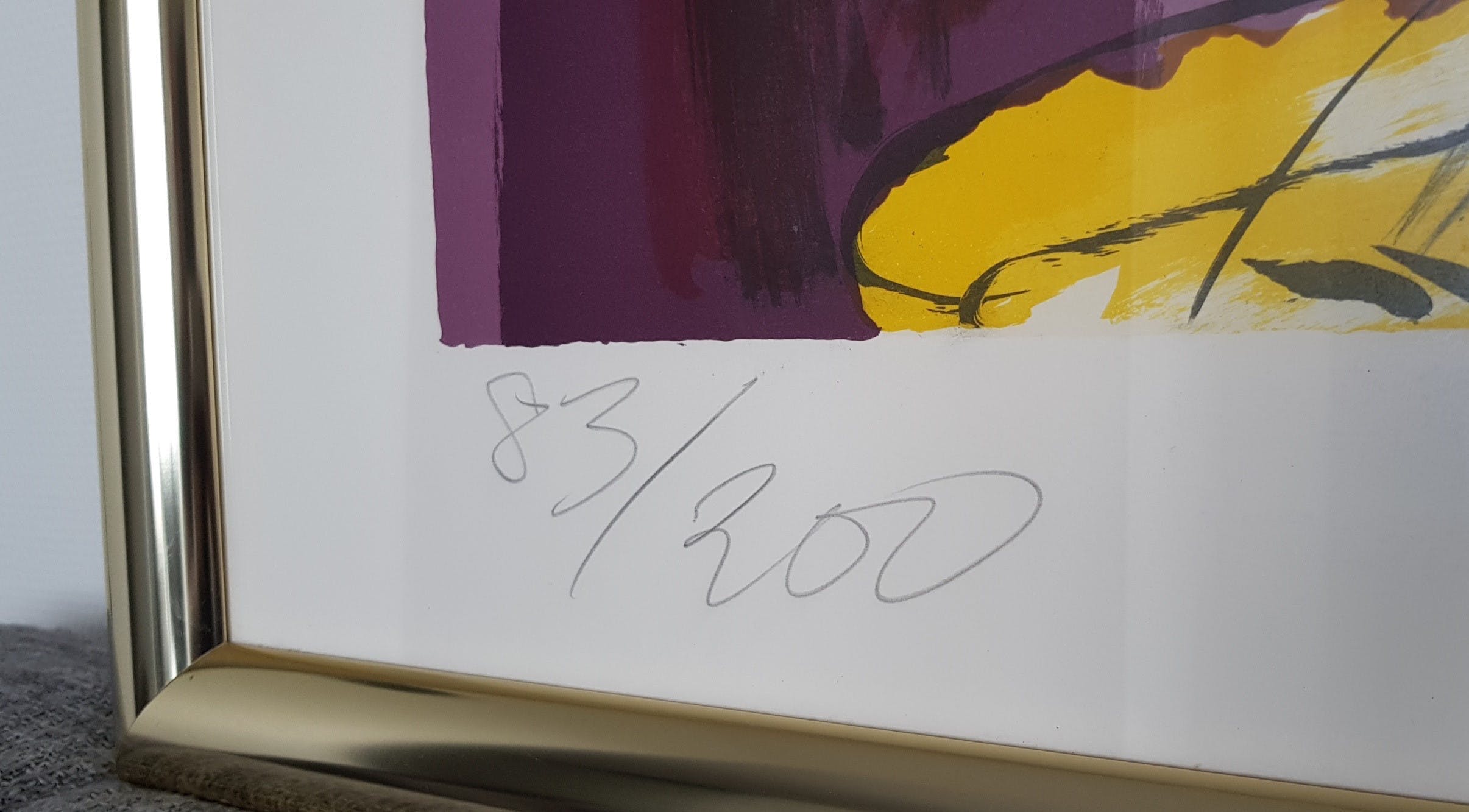 Walasse Ting - Springtime is here (zeer groot!) kopen? Bied vanaf 600!