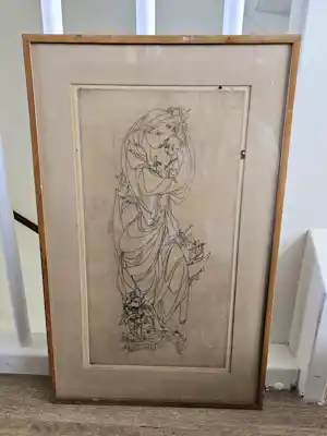 Harrie van Rosmalen - Originele ets verkocht voor € 50!