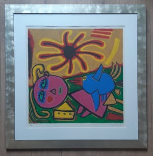 Corneille - " L 'Oiseau Bleu, Grand Soleil " E.A. exemplaar ( groot) kopen? Bied vanaf 410!