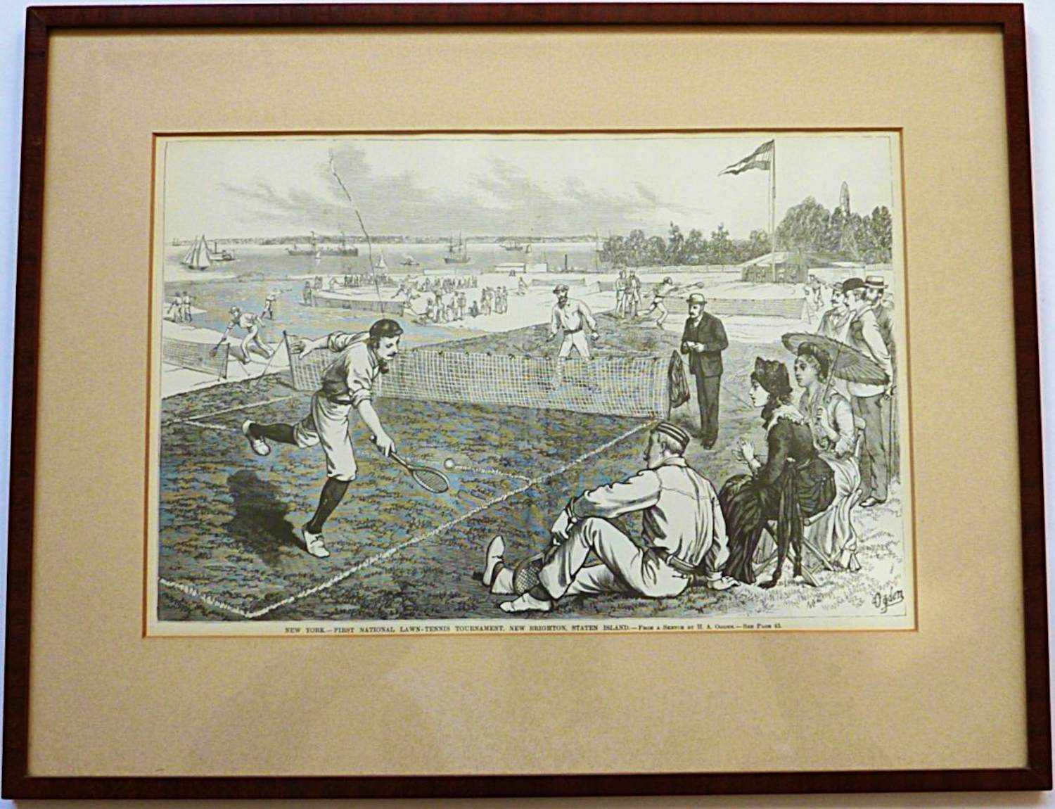 Henry Alexander Ogden - NEW YORK - First National Lawntennis Tournament 1881 kopen? Bied vanaf 60!