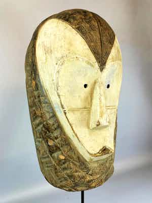 Fang - Old African Mask from the Fang - Gabon. verkocht voor € 45!