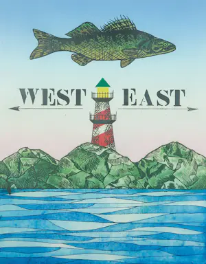 Helmut Böhm - Ets, West East- Ingelijst kopen? Bied vanaf 40!