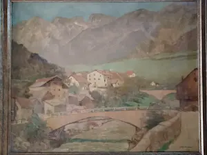 Jan Rinke - Bergdorp in Tirol. kopen? Bied vanaf 79!