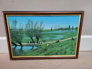 Jan Ouwersloot - acryl op paneel, gesigneerd rechtsonder kopen? Bied vanaf 20!