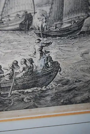 Simon de Vlieger - uitg. BLAEU 1638 - grote ets van 't IJ Amsterdam door Salomon Savrij (1593-1683) kopen? Bied vanaf 150!