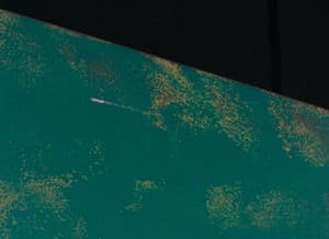 Robert Koekkoek - Acryl op doek, Groen trapezium (Zeer groot) kopen? Bied vanaf 1!