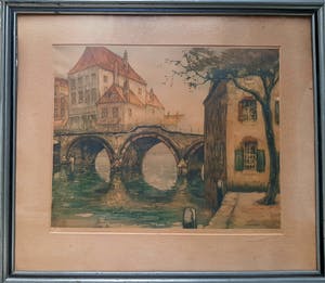 Jan van Doorn - Stadsgezicht Belgie kopen? Bied vanaf 20!