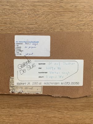 Peter Vogt - Köpfe ‘86 kopen? Bied vanaf 1500!