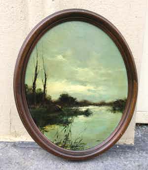 Toon Koster - C2593 - Plassen bij Nieuwkoop verkocht voor € 100!