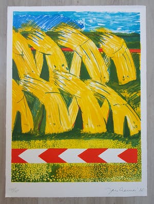 Jan Cremer - Herfst - gesigneerd - prent 190 - 1978 kopen? Bied vanaf 150!