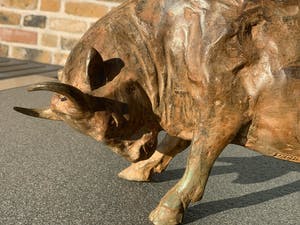 Pierre Chenet - Bronzen stier kopen? Bied vanaf 320!